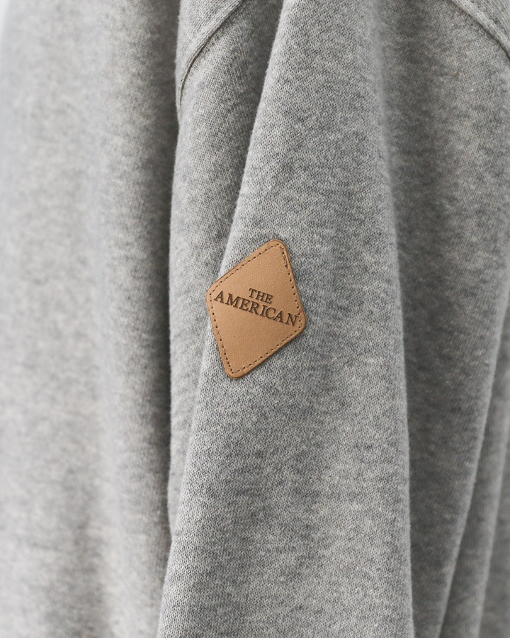 melple メイプル Dreamy Crewneck Heather Grey