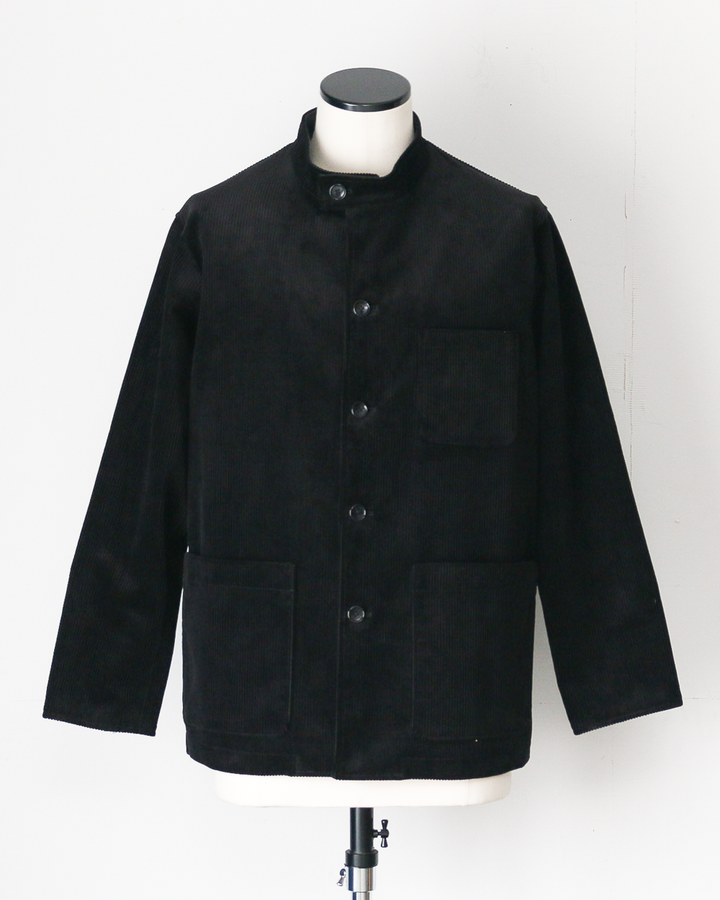 WORKERS ワーカーズ Forestier, Heavy Corduroy, Black