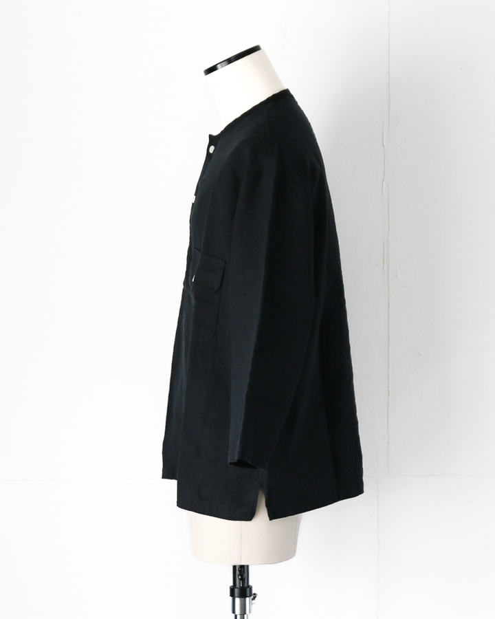 DELICIOUS LINEN Farmers Henry Black