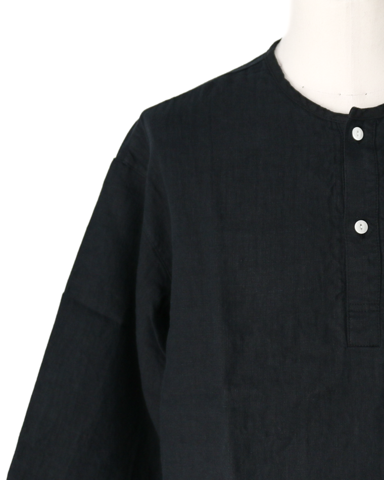 DELICIOUS LINEN Farmers Henry Black