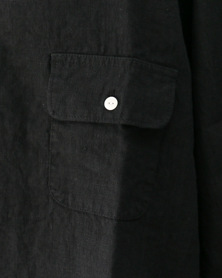 DELICIOUS LINEN Farmers Henry Black