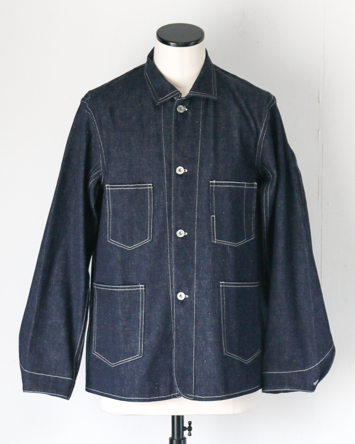 WAREHOUSE ウエアハウス 2249 1910’S BIG BOB CHORE JACKET Indigo