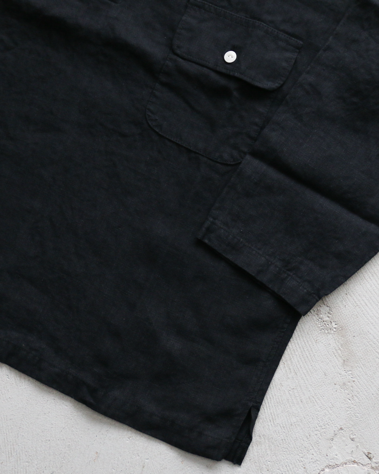 DELICIOUS LINEN Farmers Henry Black