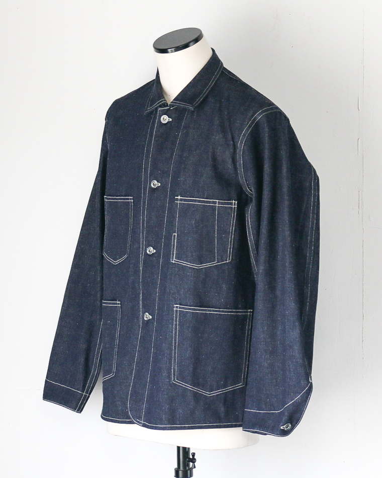 WAREHOUSE ウエアハウス 2249 1910’S BIG BOB CHORE JACKET Indigo