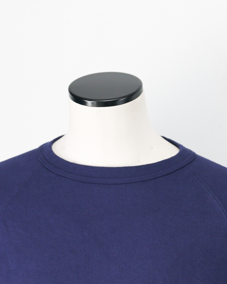 WALLA WALLA SPORT ワラワラスポーツ 13oz CREW SWEAT SHIRT Navy Purple