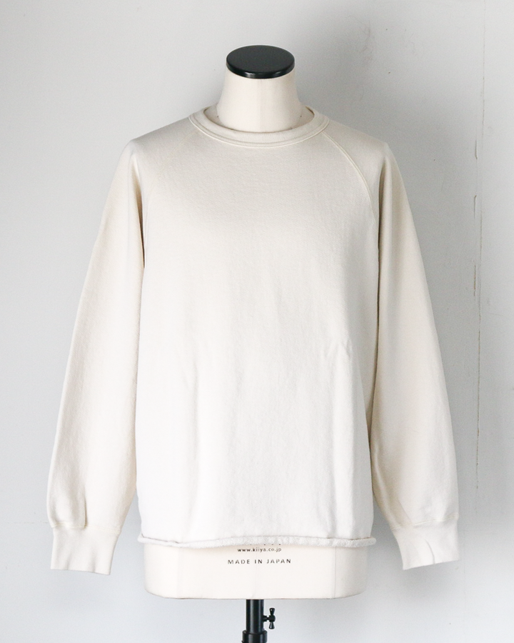 WALLA WALLA SPORT ワラワラスポーツ 13oz CREW SWEAT SHIRT Ivory