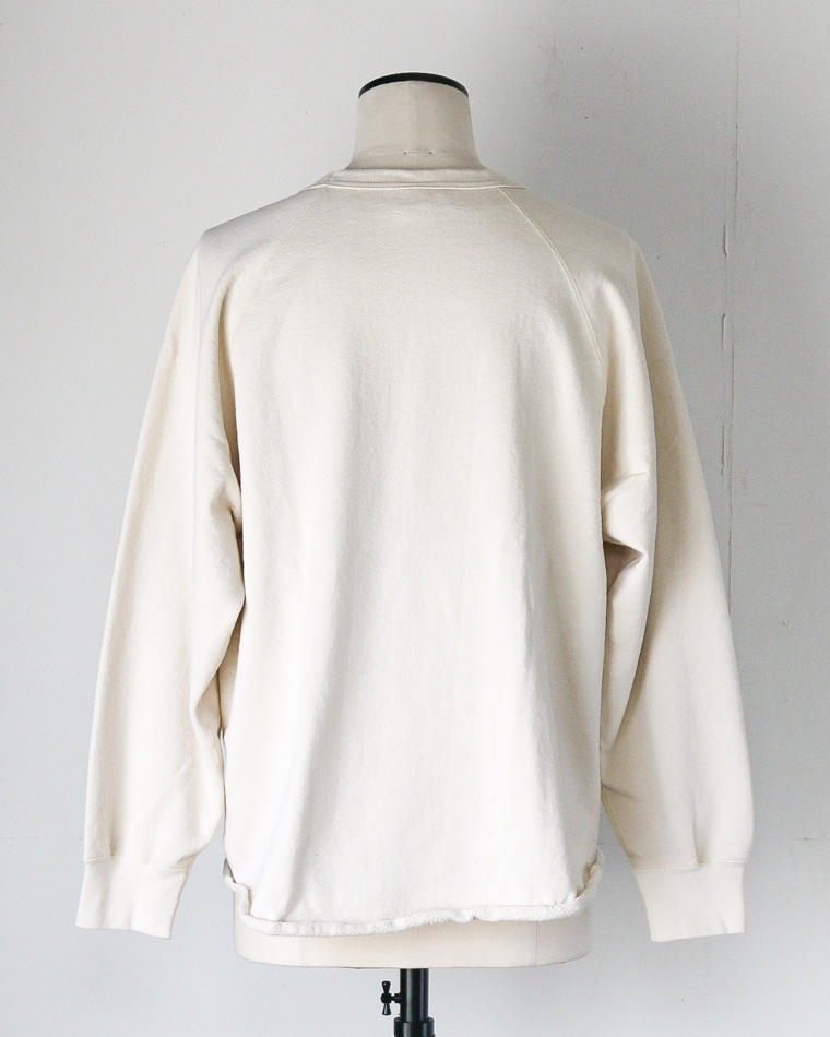 WALLA WALLA SPORT ワラワラスポーツ 13oz CREW SWEAT SHIRT Ivory