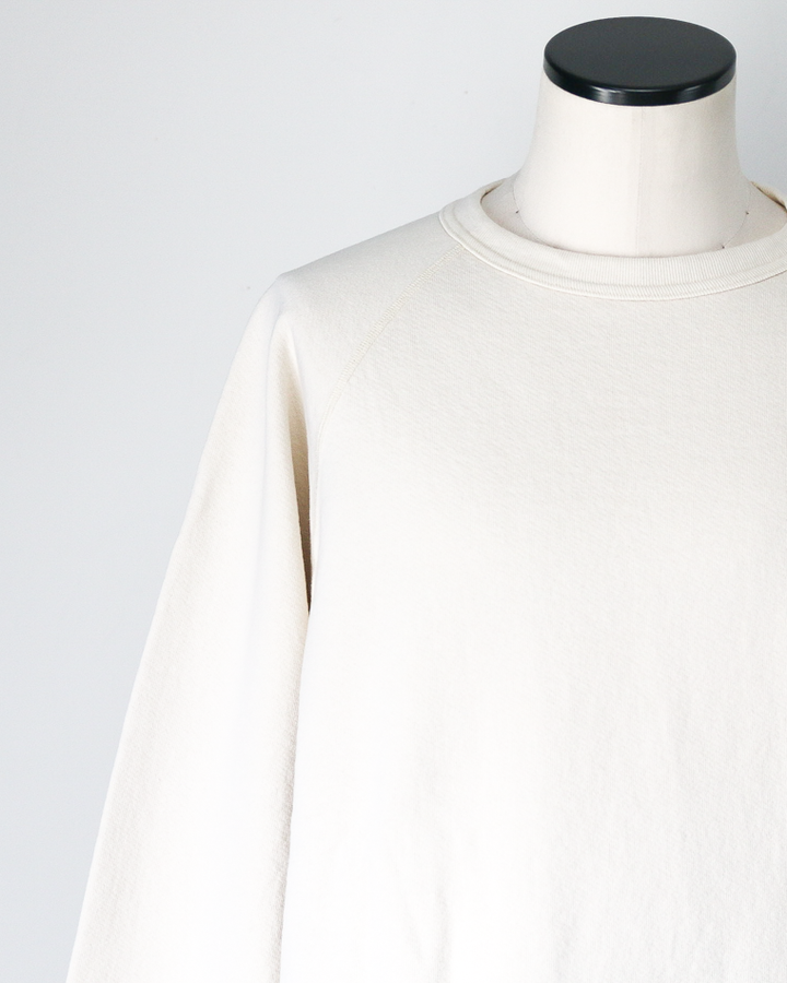 WALLA WALLA SPORT ワラワラスポーツ 13oz CREW SWEAT SHIRT Ivory