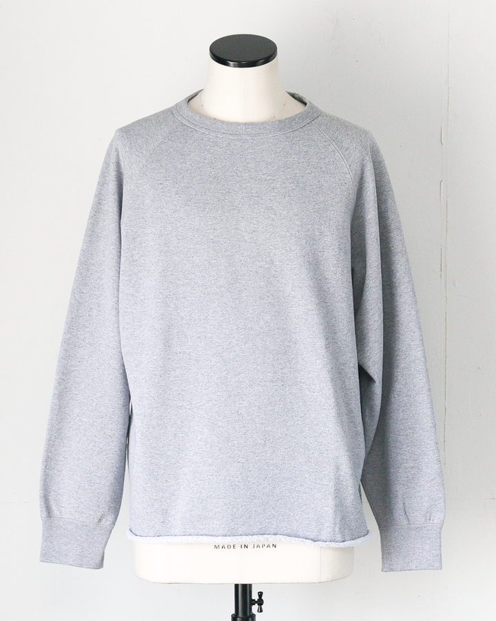 WALLA WALLA SPORT ワラワラスポーツ 13oz CREW SWEAT SHIRT Heather Grey