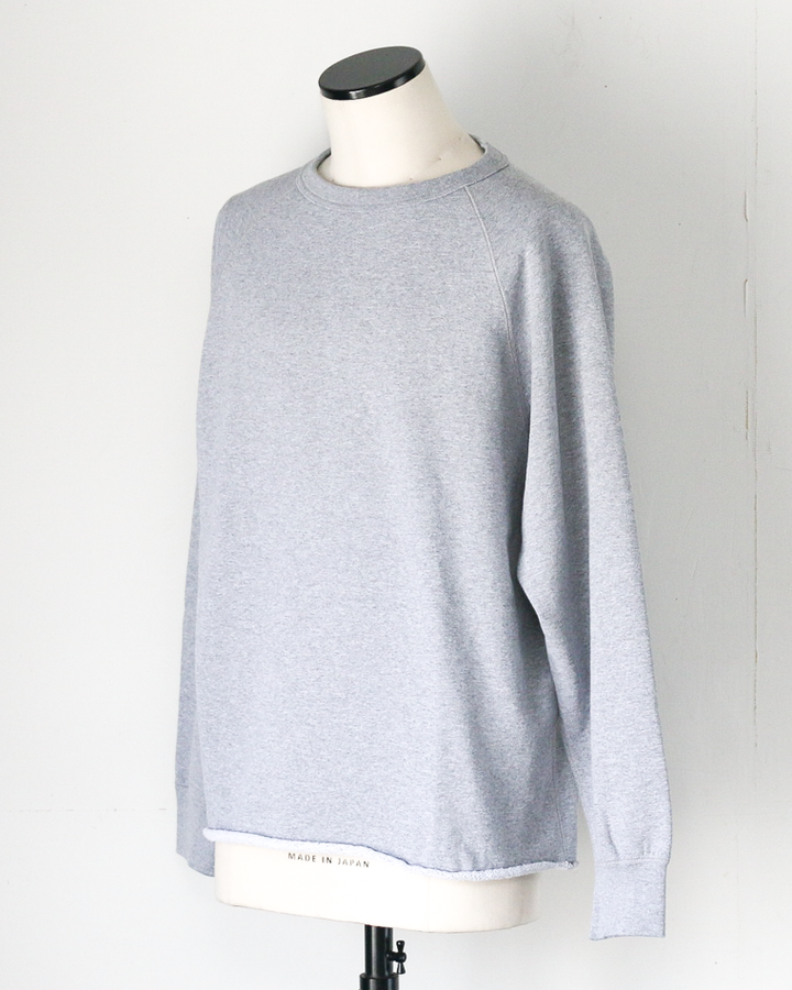 WALLA WALLA SPORT ワラワラスポーツ 13oz CREW SWEAT SHIRT Heather Grey