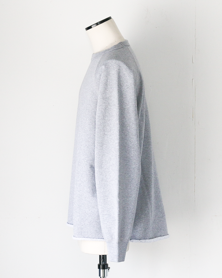 WALLA WALLA SPORT ワラワラスポーツ 13oz CREW SWEAT SHIRT Heather Grey