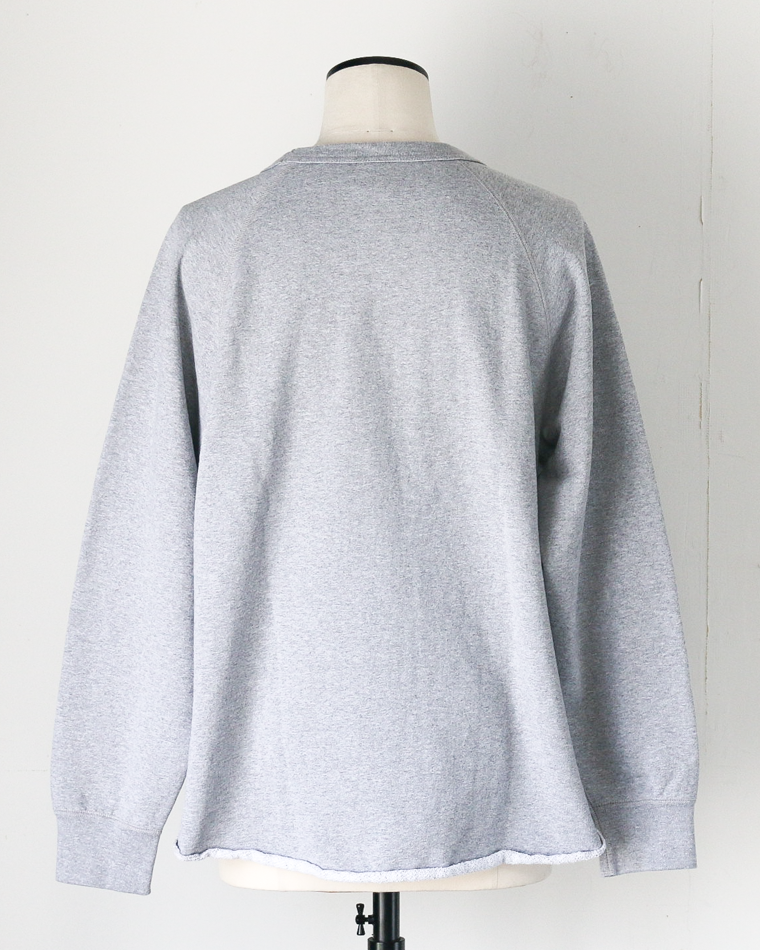 WALLA WALLA SPORT ワラワラスポーツ 13oz CREW SWEAT SHIRT Heather Grey