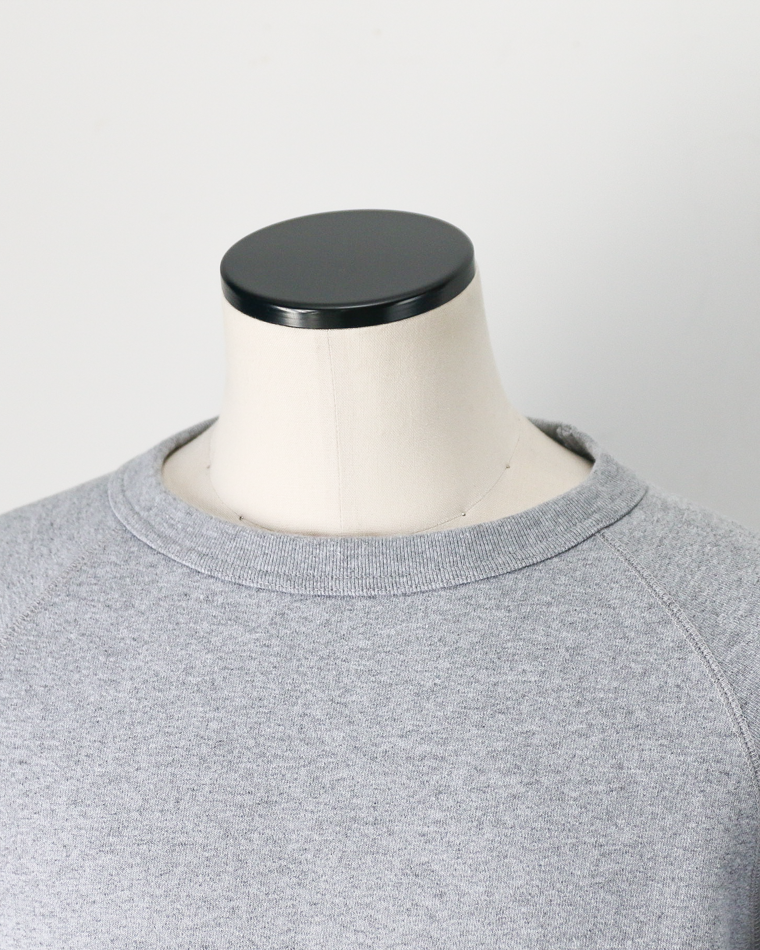 WALLA WALLA SPORT ワラワラスポーツ 13oz CREW SWEAT SHIRT Heather Grey
