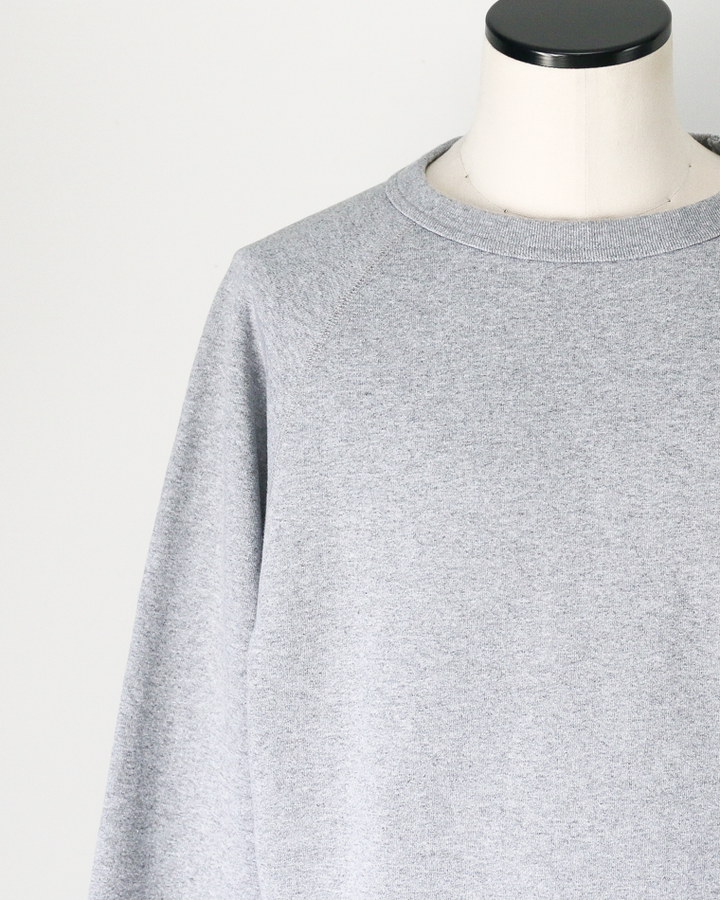 WALLA WALLA SPORT ワラワラスポーツ 13oz CREW SWEAT SHIRT Heather Grey