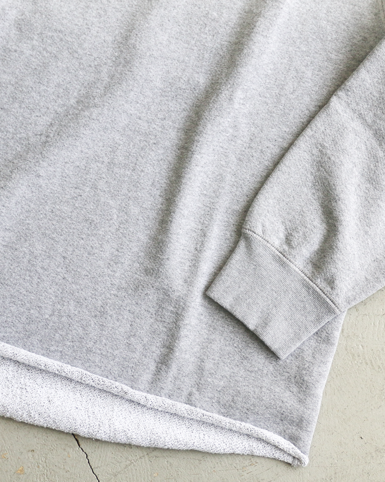 WALLA WALLA SPORT ワラワラスポーツ 13oz CREW SWEAT SHIRT Heather Grey