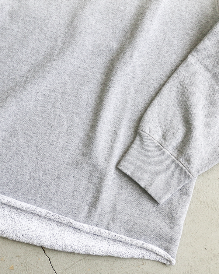 WALLA WALLA SPORT ワラワラスポーツ 13oz CREW SWEAT SHIRT Heather Grey