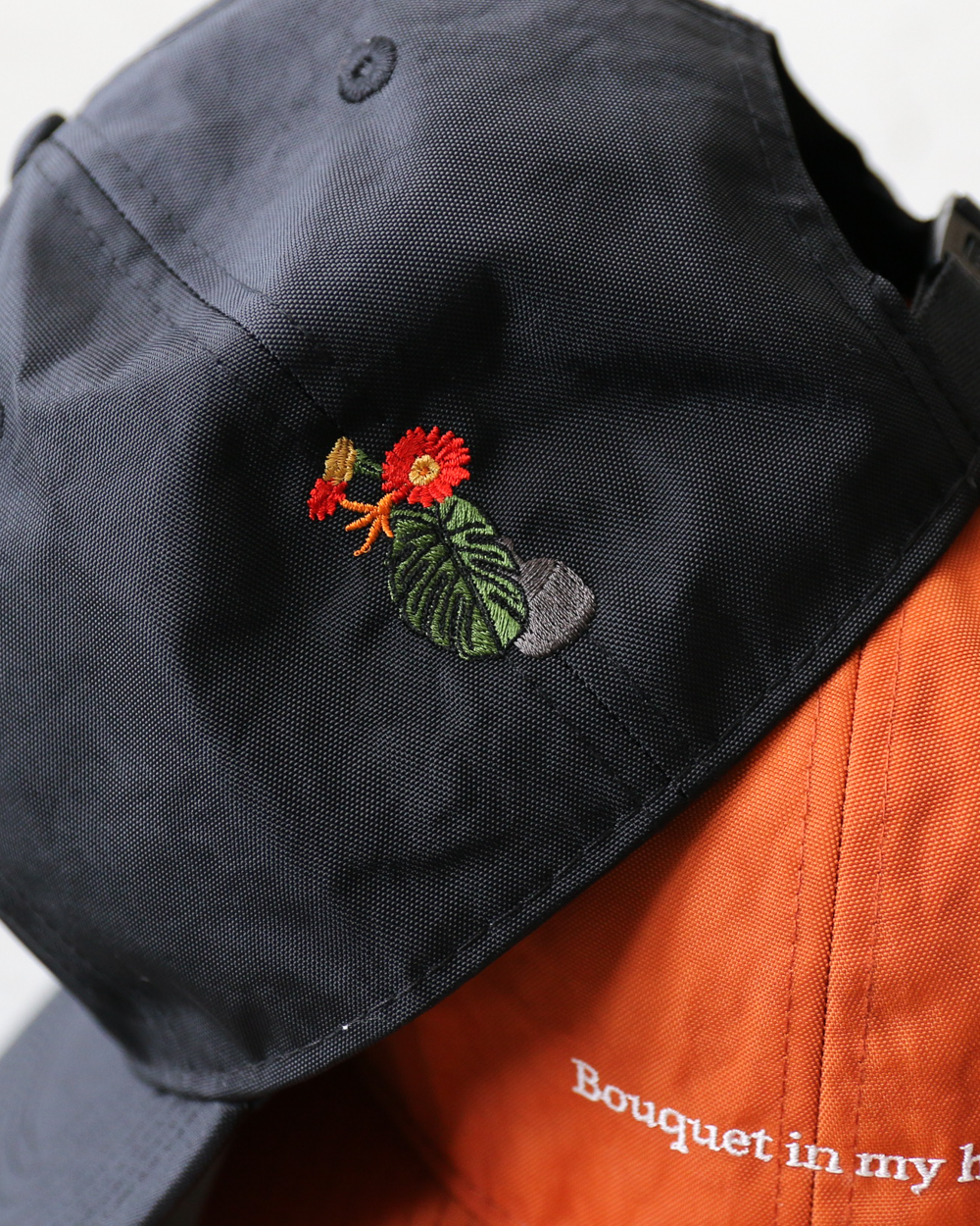 melple Nylon 6Panel Cap（Bouquet）