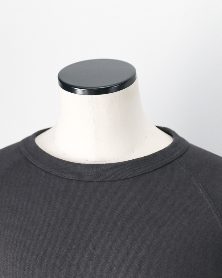 WALLA WALLA SPORT ワラワラスポーツ 13oz CREW SWEAT SHIRT Used Black