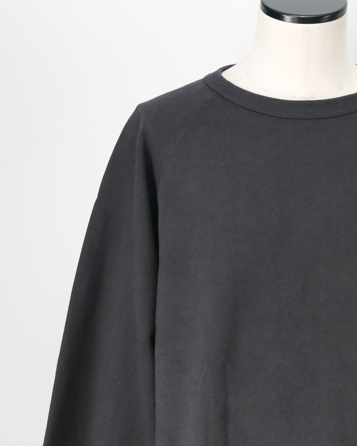 WALLA WALLA SPORT ワラワラスポーツ 13oz CREW SWEAT SHIRT Used Black