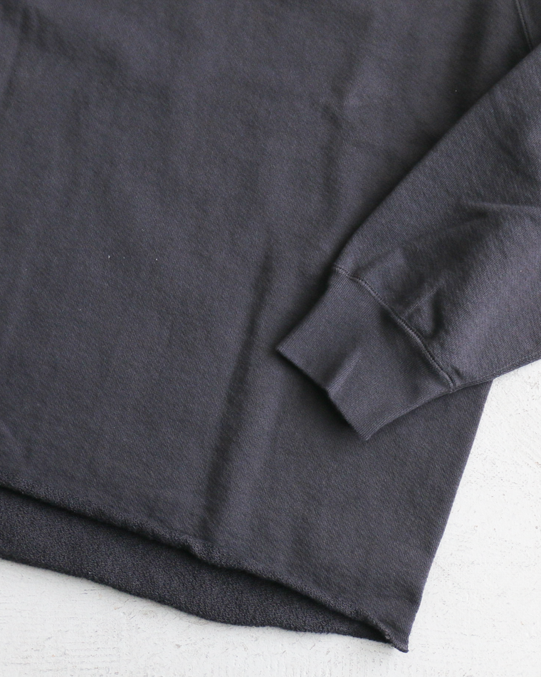 WALLA WALLA SPORT ワラワラスポーツ 13oz CREW SWEAT SHIRT Used Black