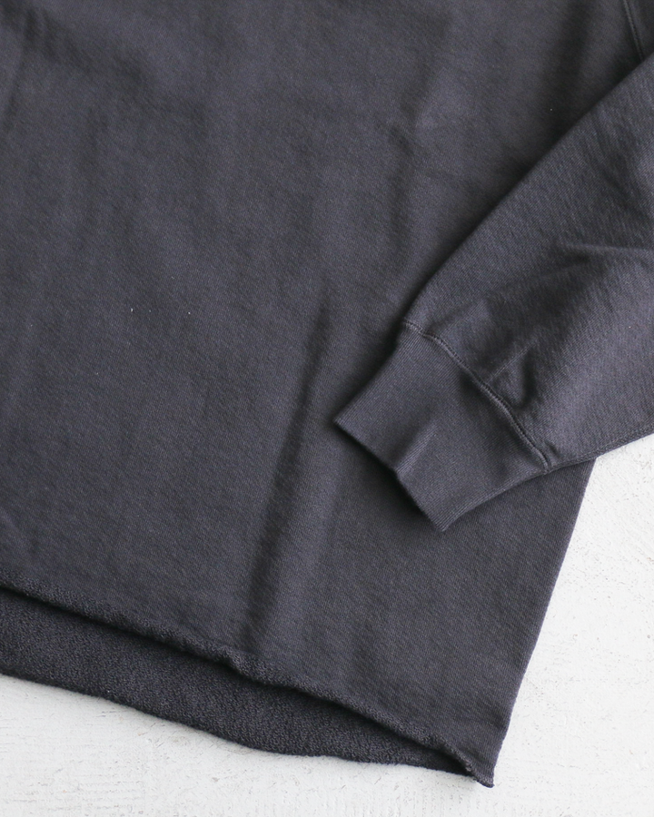 WALLA WALLA SPORT ワラワラスポーツ 13oz CREW SWEAT SHIRT Used Black