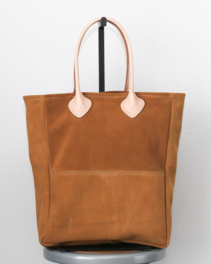 HERITAGE LEATHER ヘリテージレザー All Leather Tote Bag made in USA Sand Suede