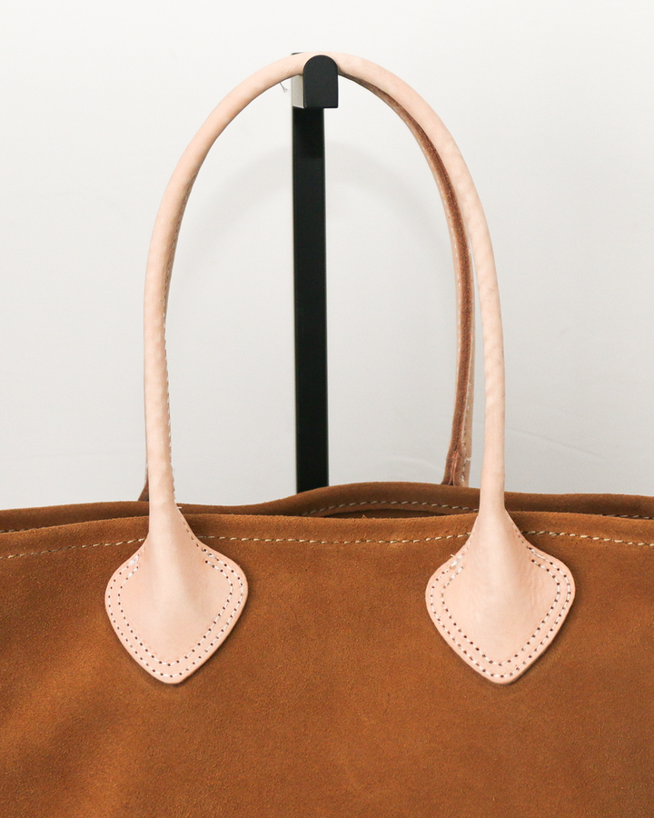 HERITAGE LEATHER ヘリテージレザー All Leather Tote Bag made in USA Sand Suede