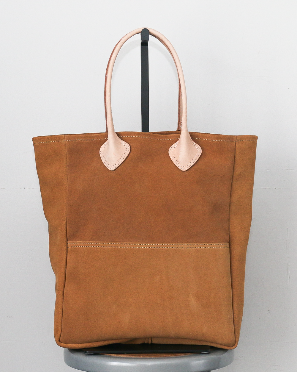 HERITAGE LEATHER ヘリテージレザー All Leather Tote Bag made in USA Sand Suede