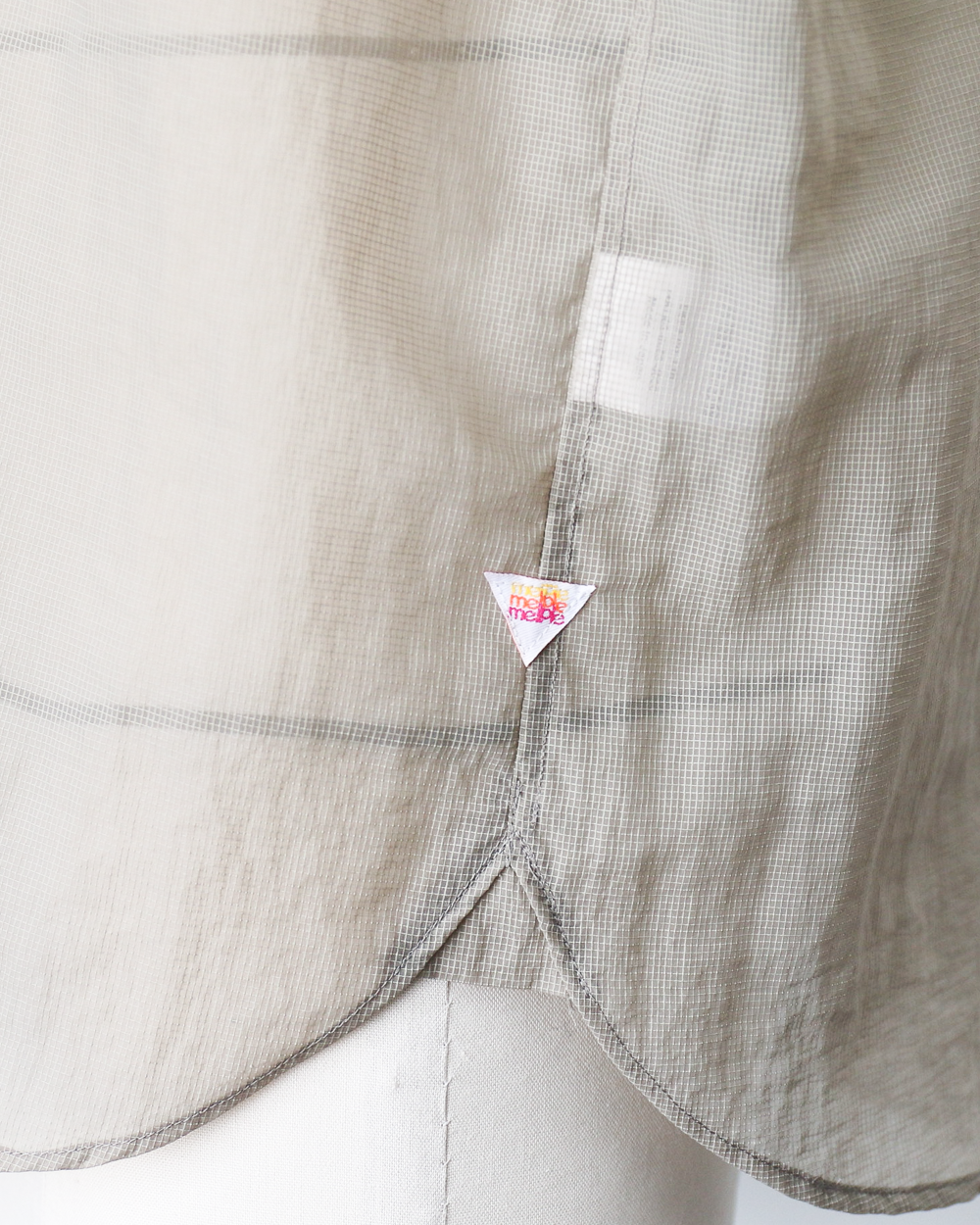 melple Logan Sheer Shirt Sand