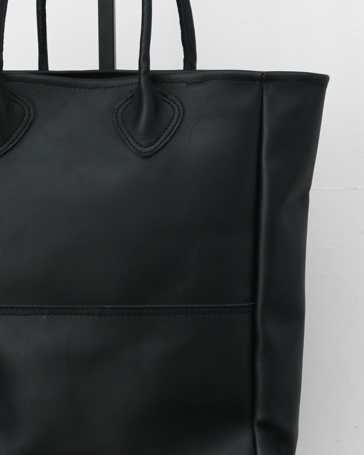 HERITAGE LEATHER ヘリテージレザー All Leather Tote Bag made in USA Black