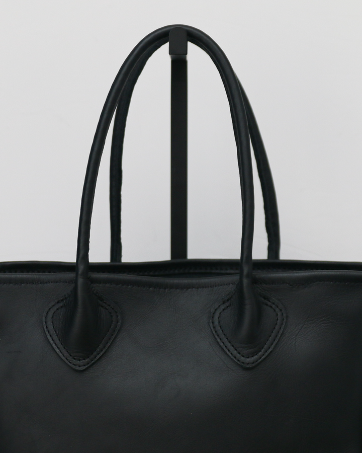 HERITAGE LEATHER ヘリテージレザー All Leather Tote Bag made in USA Black