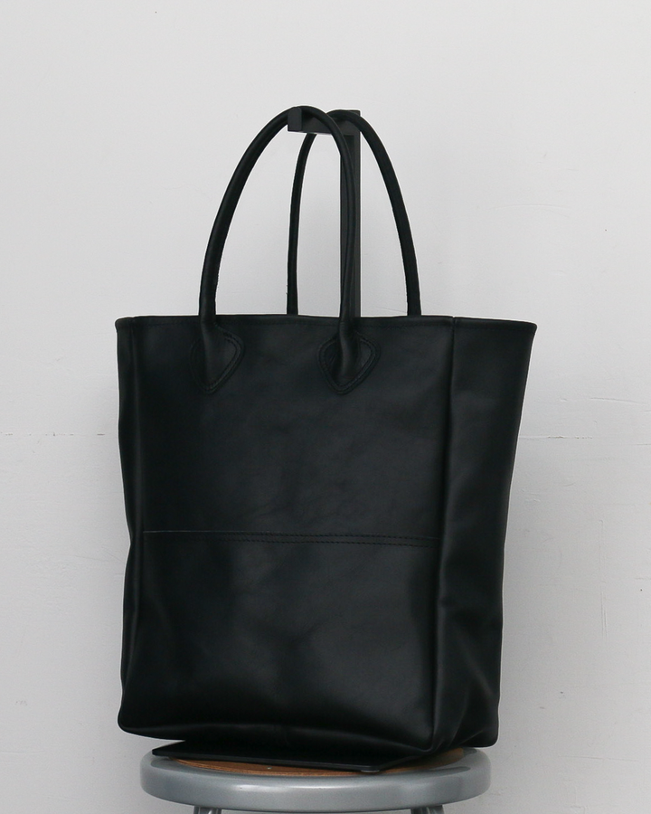 HERITAGE LEATHER ヘリテージレザー All Leather Tote Bag made in USA Black