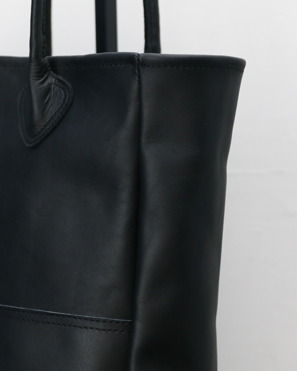 HERITAGE LEATHER ヘリテージレザー All Leather Tote Bag made in USA Black