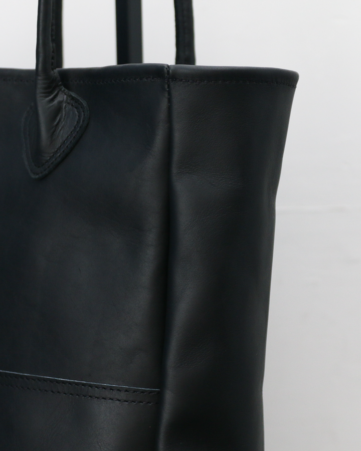 HERITAGE LEATHER ヘリテージレザー All Leather Tote Bag made in USA Black