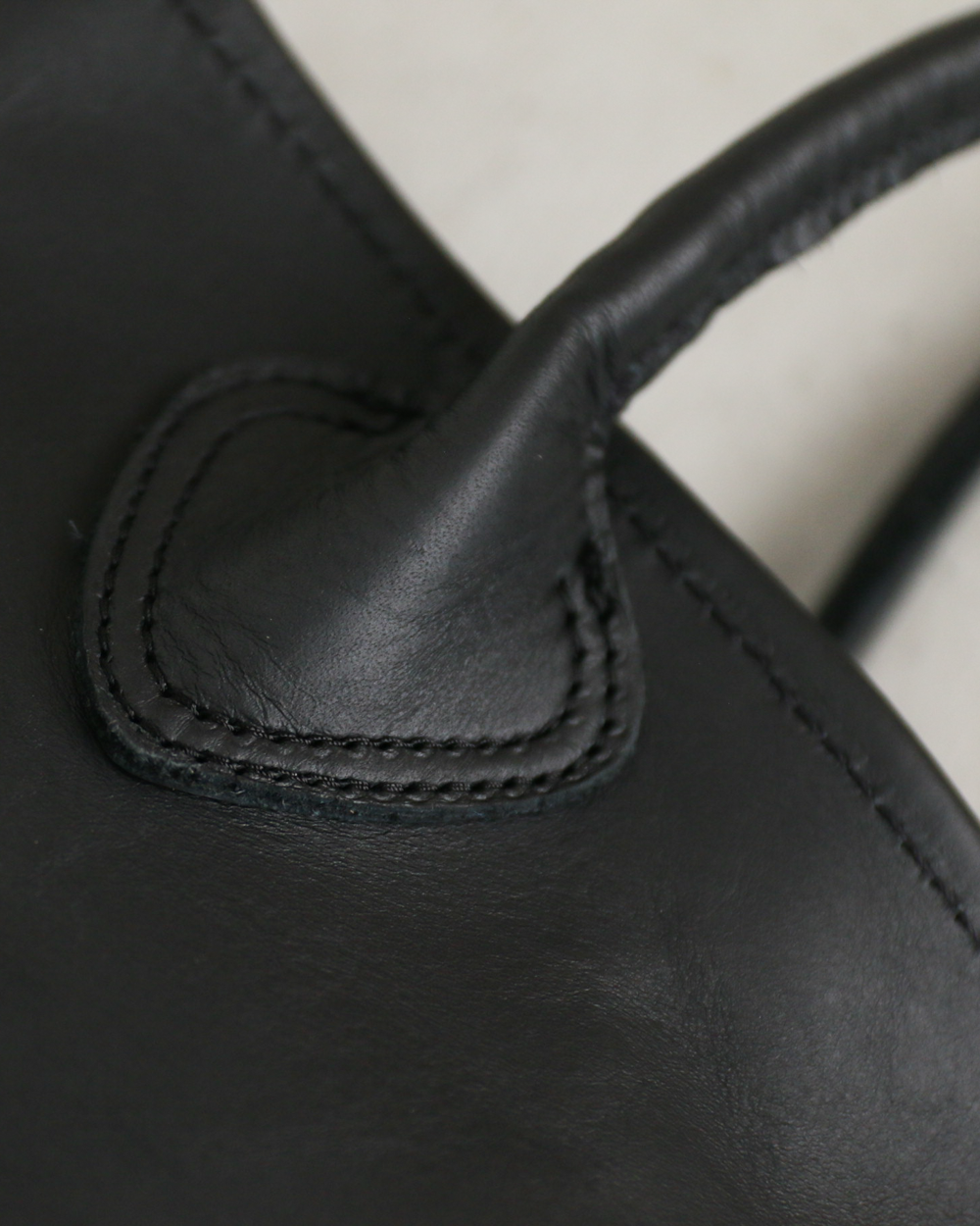 HERITAGE LEATHER ヘリテージレザー All Leather Tote Bag made in USA Black
