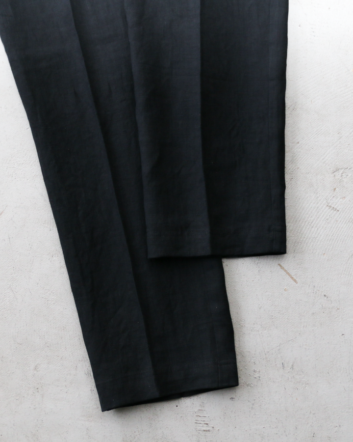 DELICIOUS LINEN Easy Pants Black