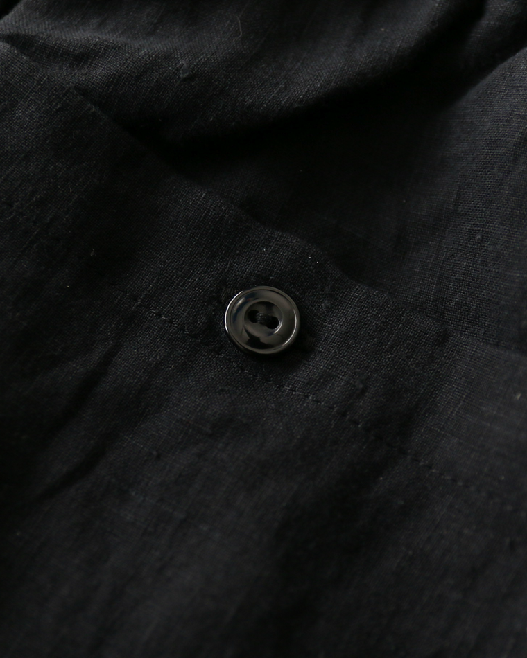 DELICIOUS LINEN Easy Pants Black