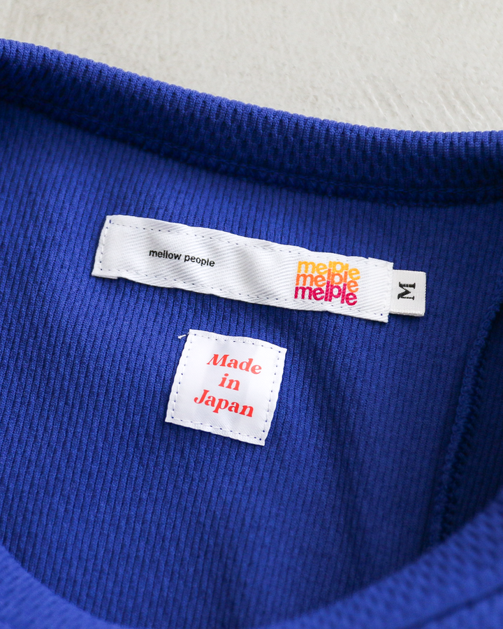 melple Salt Creek Thermal Dolman Sleeve LA Blue