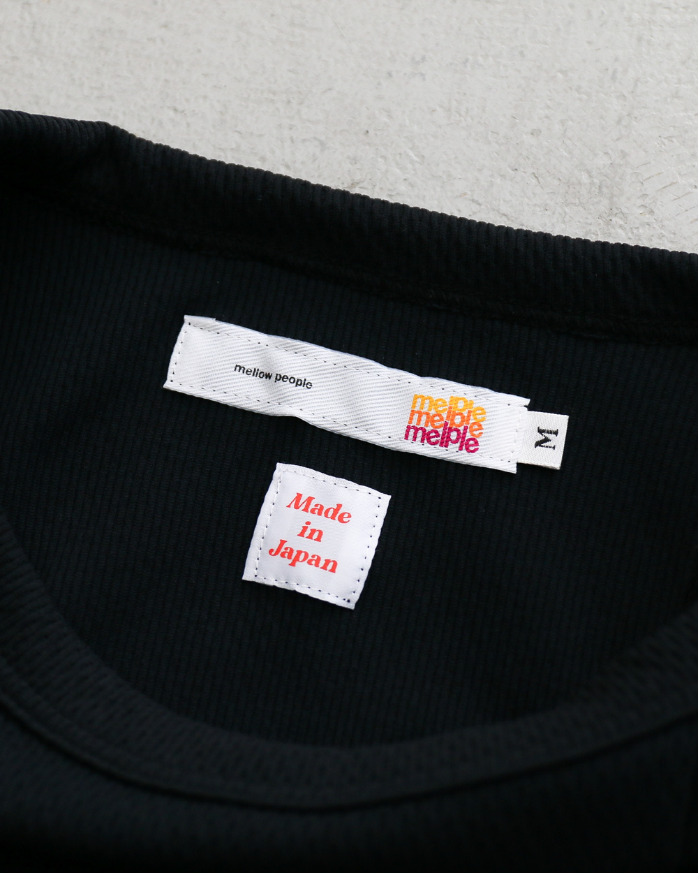 melple Salt Creek Thermal Dolman Sleeve Black