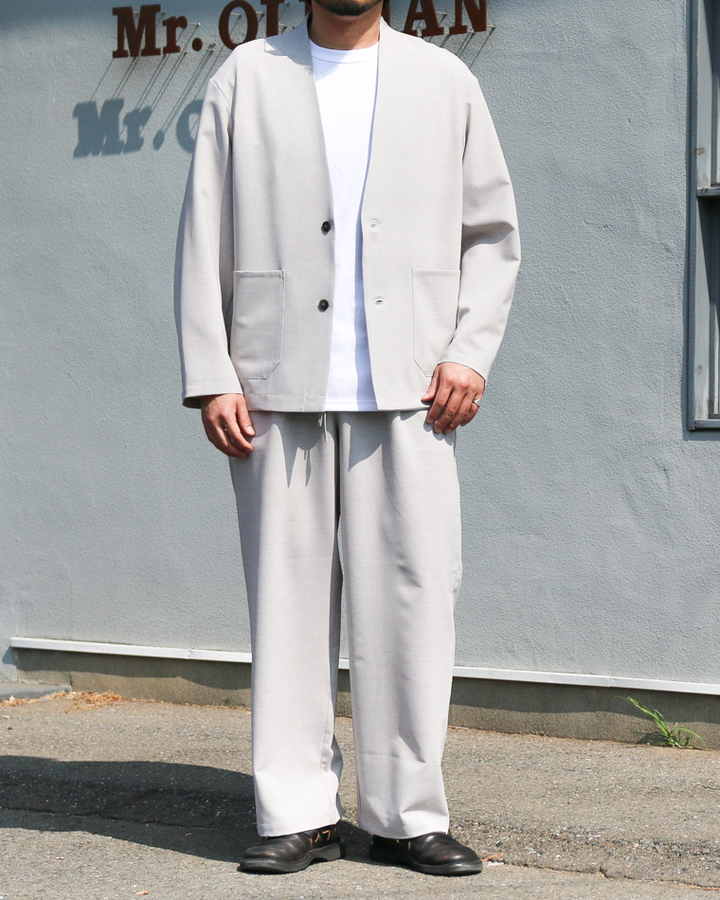 LAMOND NEW SEMI WIDE SHARI PANTS Grey