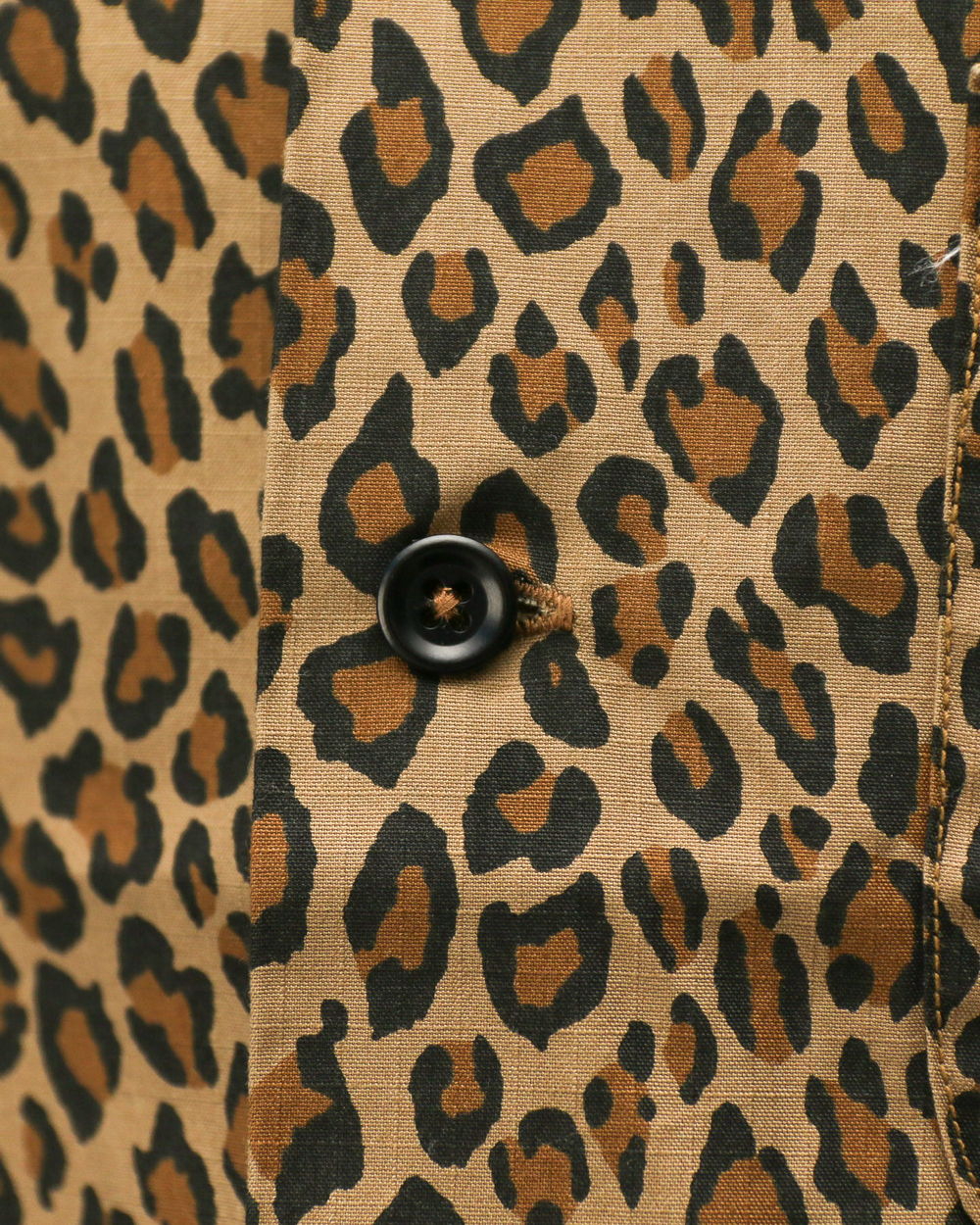 COLIMBO ZB-0314 MODEST OPEN COLLAR SHIRT "LEOPARD PATTERN"