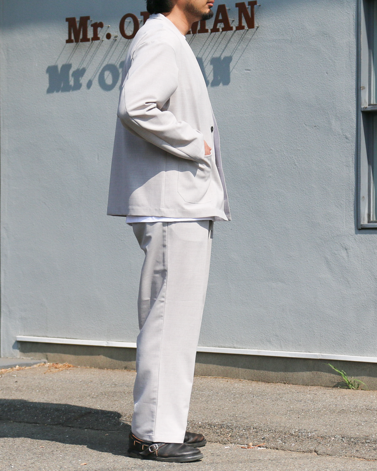 LAMOND NEW SEMI WIDE SHARI PANTS Grey