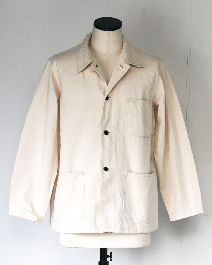 FOB factory エフオービーファクトリー F2472 N-3 UTILITY JACKET Ecru
