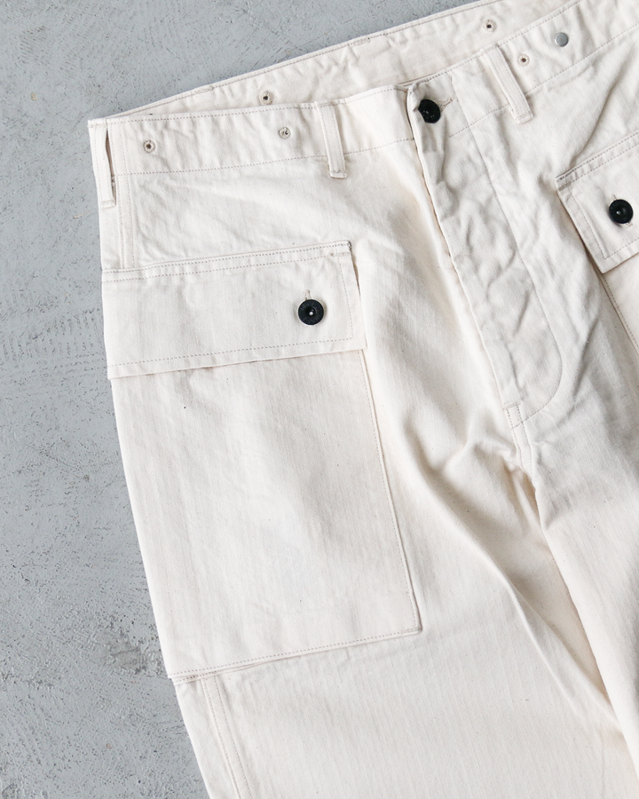 COLIMBO ZB-0211 TRENCH DIGGER USMC P-44 TROUSERS CIVILIAN WHITE