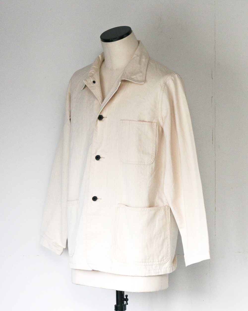 FOB factory エフオービーファクトリー F2472 N-3 UTILITY JACKET Ecru