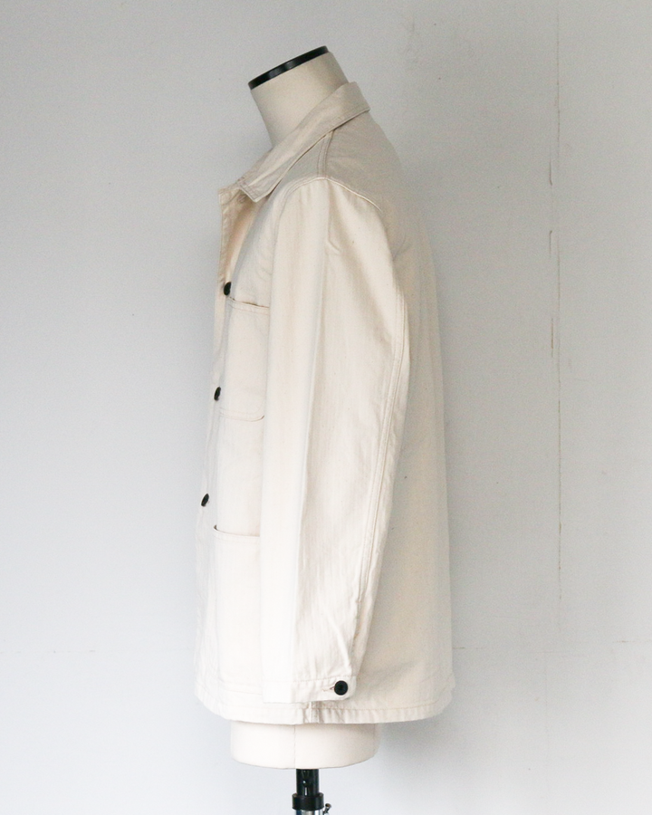 FOB factory エフオービーファクトリー F2472 N-3 UTILITY JACKET Ecru