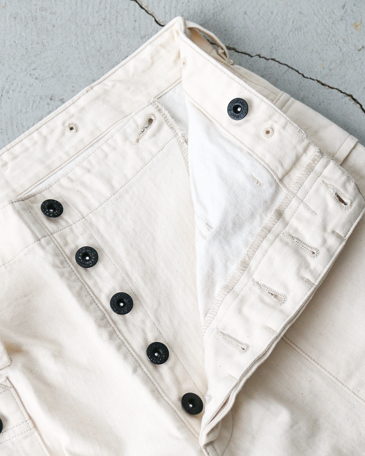 COLIMBO ZB-0211 TRENCH DIGGER USMC P-44 TROUSERS CIVILIAN WHITE
