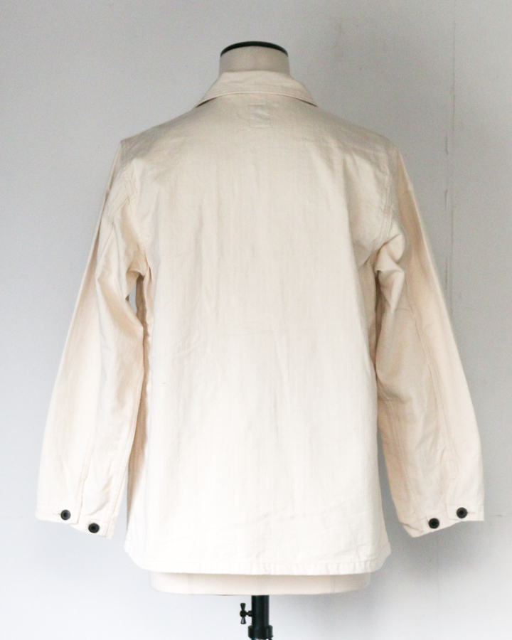 FOB factory エフオービーファクトリー F2472 N-3 UTILITY JACKET Ecru