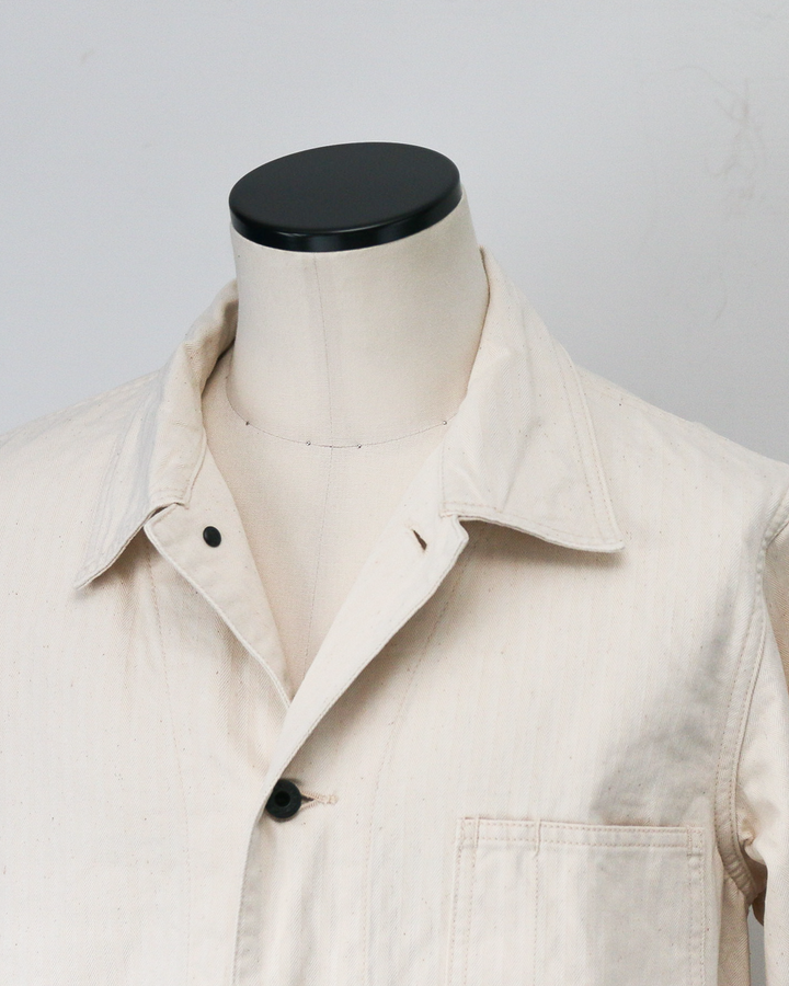 FOB factory エフオービーファクトリー F2472 N-3 UTILITY JACKET Ecru