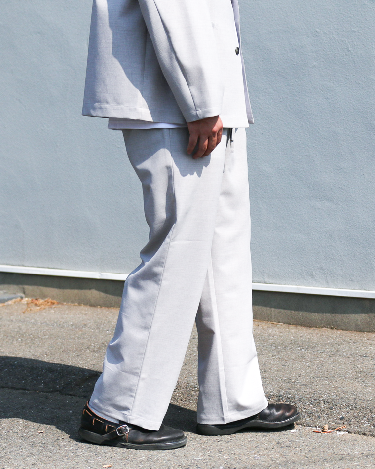 LAMOND NEW SEMI WIDE SHARI PANTS Grey